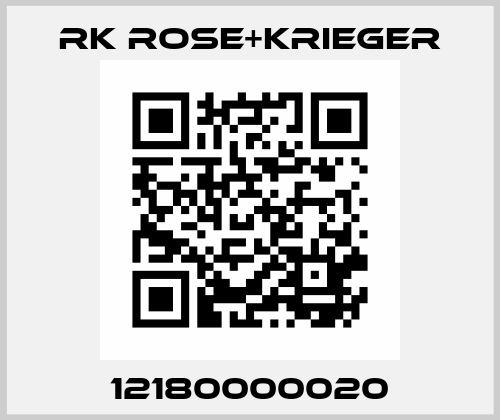 12180000020 RK Rose+Krieger