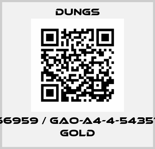 95266959 / GAO-A4-4-543516WC Gold Dungs