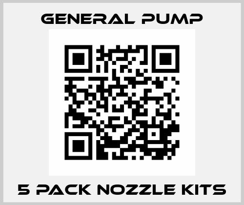5 Pack Nozzle Kits General Pump