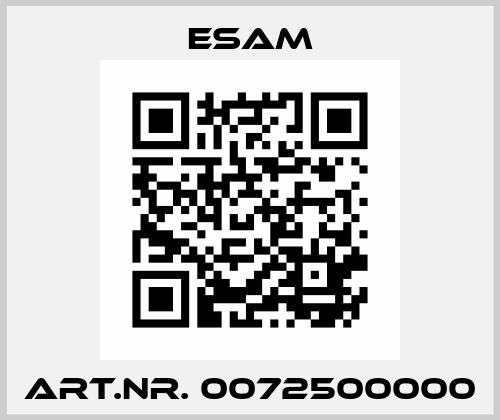 Art.Nr. 0072500000 Esam