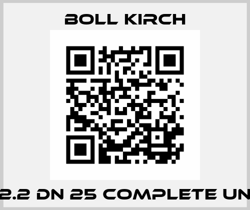 1.12.2 DN 25 complete unit Boll Kirch