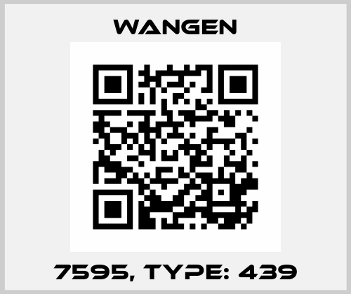 7595, Type: 439 Wangen