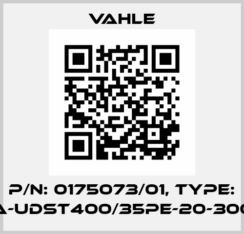 P/n: 0175073/01, Type: SA-UDST400/35PE-20-3000 Vahle