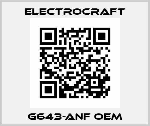 G643-ANF OEM ElectroCraft