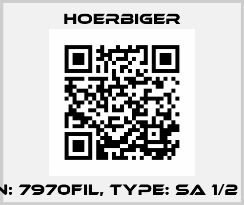 P/N: 7970FIL, Type: SA 1/2 X 1 Hoerbiger