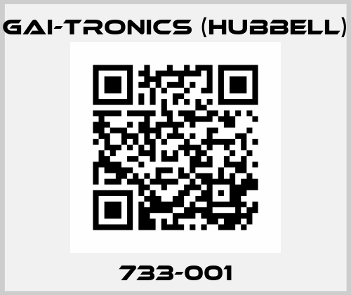 733-001 GAI-Tronics (Hubbell)
