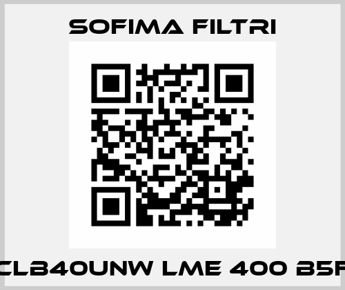 CLB40UNW LME 400 B5F Sofima Filtri
