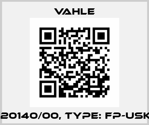P/n: 0120140/00, Type: FP-USK20-K4 Vahle