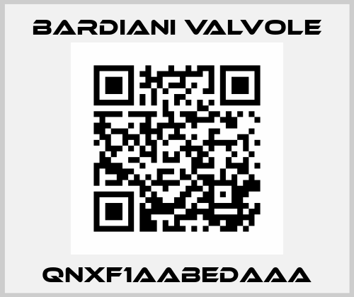 QNXF1AABEDAAA Bardiani Valvole