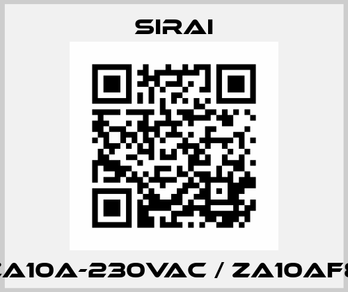 ZA10A-230VAC / ZA10AF8 Sirai