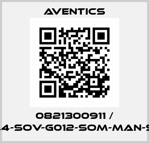 0821300911 / NL4-SOV-G012-SOM-MAN-SS Aventics