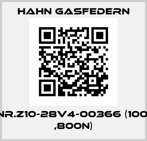 Art.Nr.Z10-28V4-00366 (100493.1 ,800N) Hahn Gasfedern