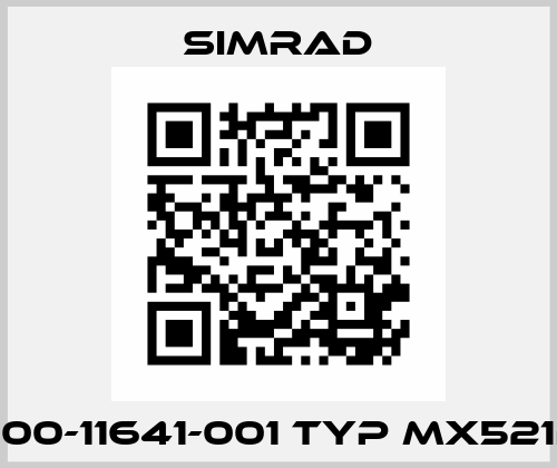 000-11641-001 Typ MX521B Simrad