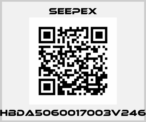 HBDA5060017003V246 Seepex