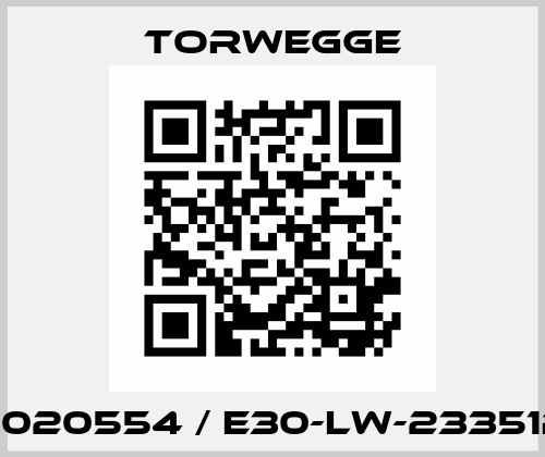 0020554 / E30-LW-23351P Torwegge
