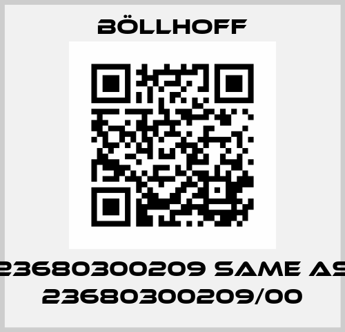 23680300209 same as 23680300209/00 Böllhoff