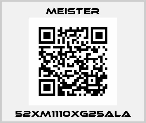 52XM1110XG25ALA Meister