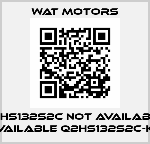 Q2HS132S2C not available, available Q2HS132S2C-KG Wat Motors