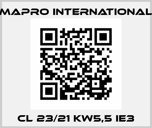 CL 23/21 kW5,5 IE3 MAPRO International