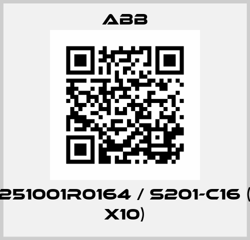 2CDS251001R0164 / S201-C16 (pack x10) ABB