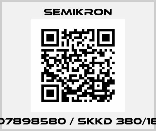 07898580 / SKKD 380/18 Semikron