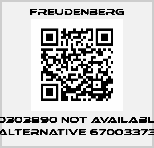 40303890 not available, alternative 67003373 Freudenberg