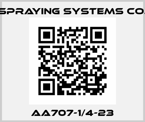 AA707-1/4-23 Spraying Systems Co.