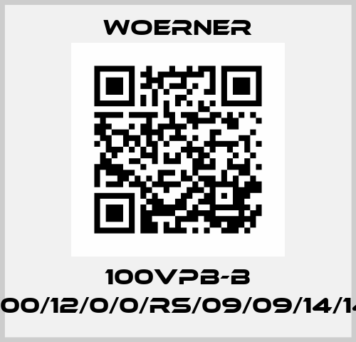 100VPB-B (VPB-B/00/12/0/0/RS/09/09/14/14/14/20) Woerner