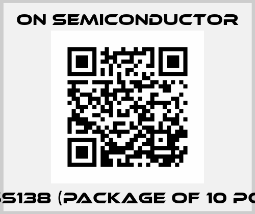 BSS138 (package of 10 pcs) On Semiconductor