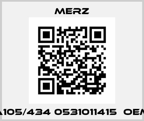 A105/434 0531011415  OEM Merz