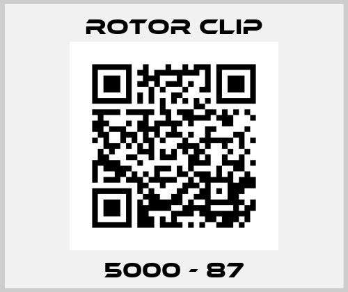 5000 - 87 WALDES TRUARC