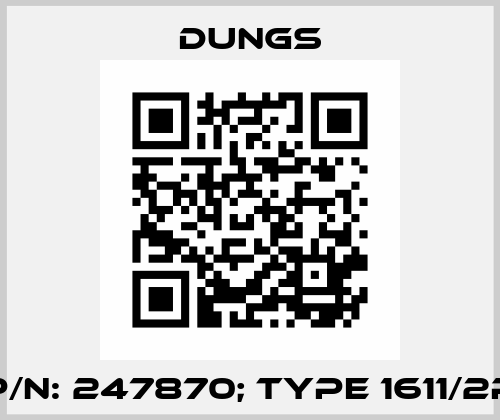 p/n: 247870; Type 1611/2P Dungs