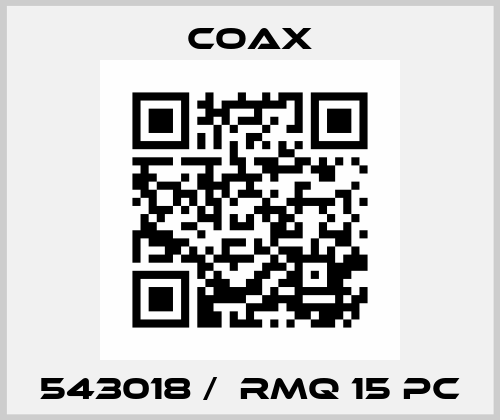 543018 /  RMQ 15 PC Coax