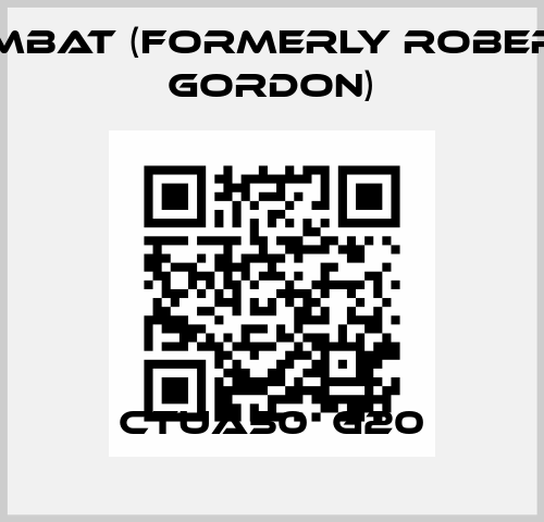 CTUA50  G20 Combat (formerly Roberts Gordon)