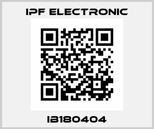 IB180404 IPF Electronic