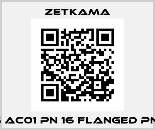 215 AC01 PN 16 flanged PN 16 Zetkama