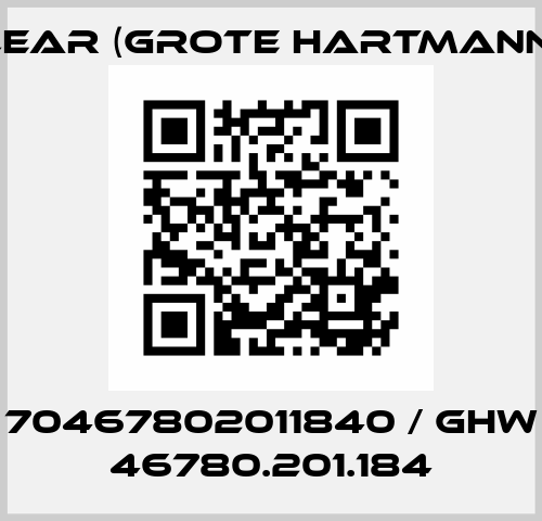 70467802011840 / GHW 46780.201.184 Lear (Grote Hartmann)