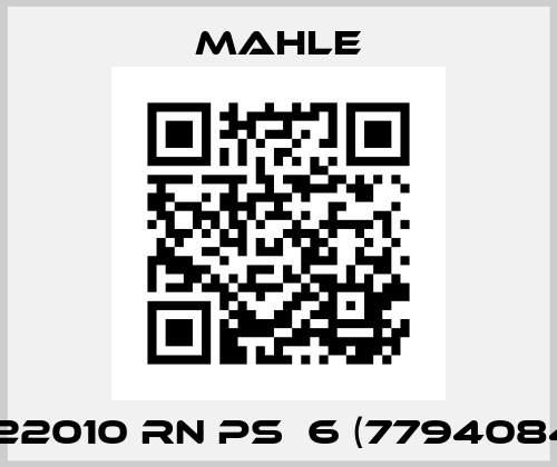 PI 22010 RN PS  6 (77940844) MAHLE