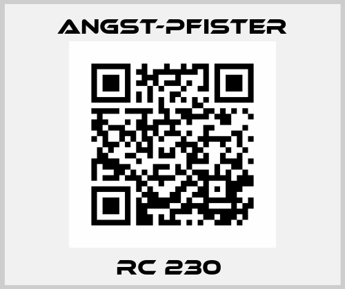 RC 230  Angst-Pfister