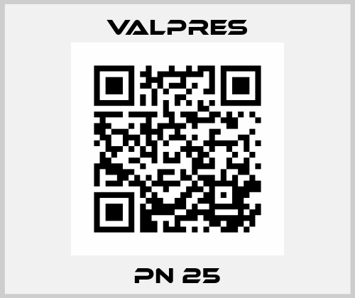 PN 25 Valpres