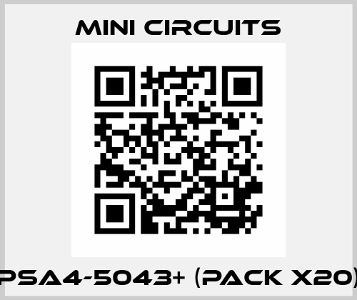 PSA4-5043+ (pack x20) Mini Circuits