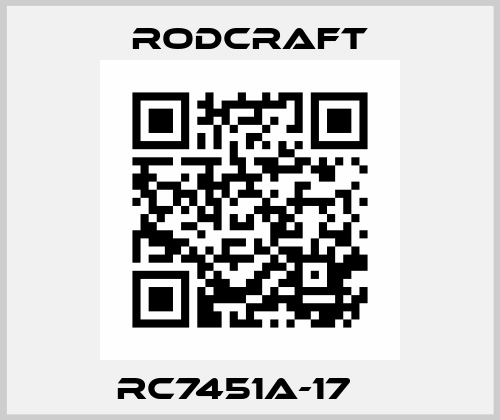 RC7451A-17    Rodcraft