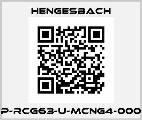 P-RCG63-U-MCNG4-000 Hengesbach