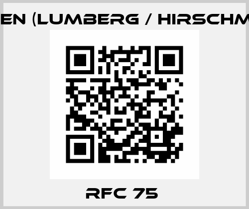 RFC 75  HIRSCHMANN (Belden)