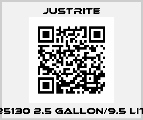 7225130 2.5 Gallon/9.5 Liter Justrite
