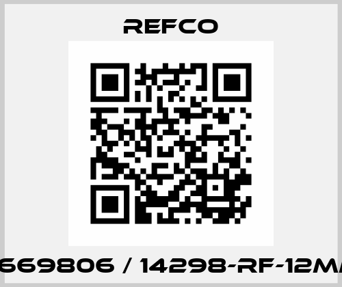 4669806 / 14298-RF-12MM Refco