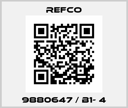 9880647 / B1- 4 Refco