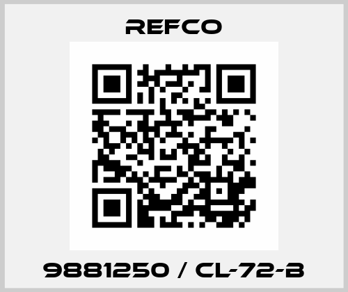 9881250 / CL-72-B Refco
