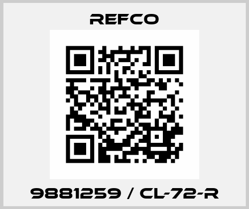 9881259 / CL-72-R Refco