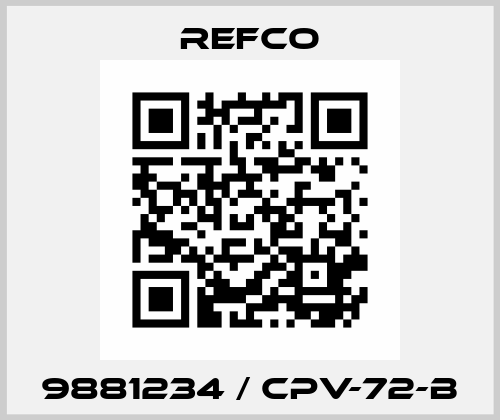 9881234 / CPV-72-B Refco
